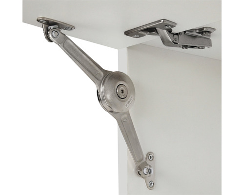 Ferrure d''abattant pour montage sur meubles
