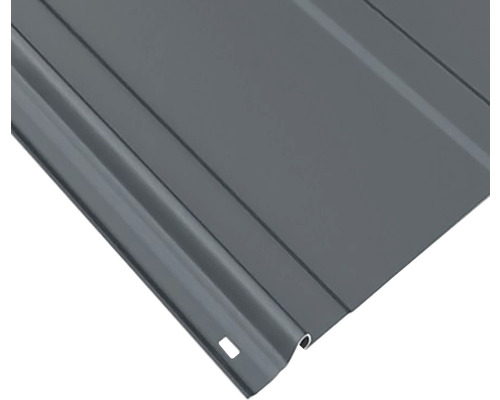 Detailansicht einer Profilblechtafel