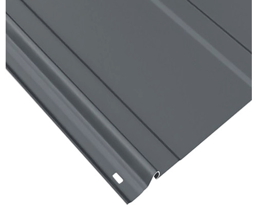 Tôle trapézoïdale en détail