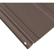 Tôle trapézoïdale pour toiture en détail