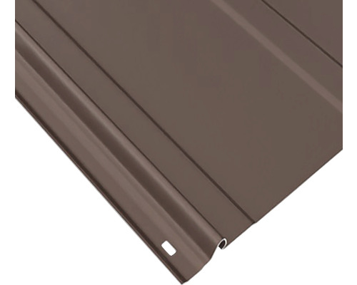 Tôle trapézoïdale pour toiture en détail