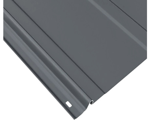 Gros plan d''une tôle trapézoïdale