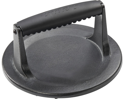 Presse à hamburger en fonte avec poignée