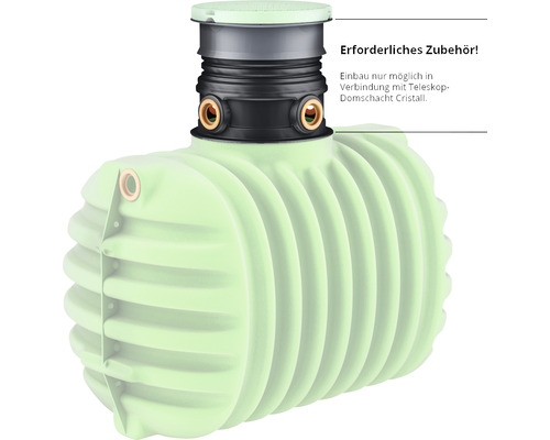 Regenwassertank zur Gartenbewässerung