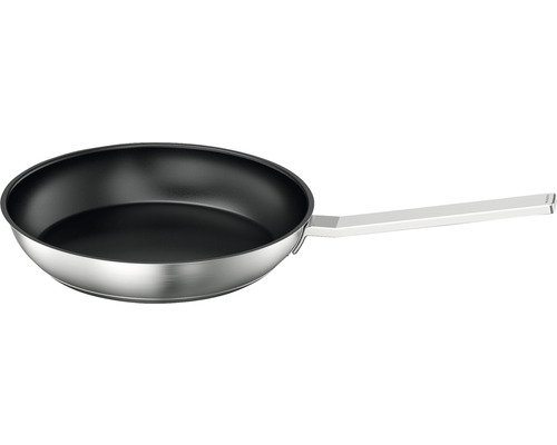 Bratpfanne aus Edelstahl mit Griff