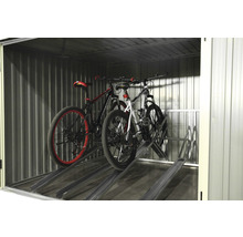 Fahrradgarage, Aufbewahrungsbox WESTMANN inkl. Fahrradständer 203 x 200 cm anthrazit-thumb-12