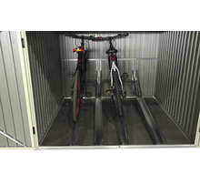 Fahrradgarage, Aufbewahrungsbox WESTMANN inkl. Fahrradständer 203 x 200 cm anthrazit-thumb-14