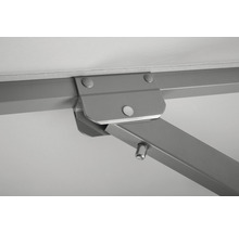Detailaufnahme des Gelenks einer Markise