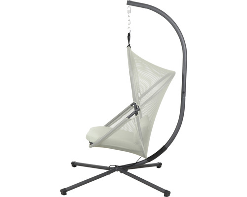 Fauteuil suspendu avec support pour le jardin ou la terrasse