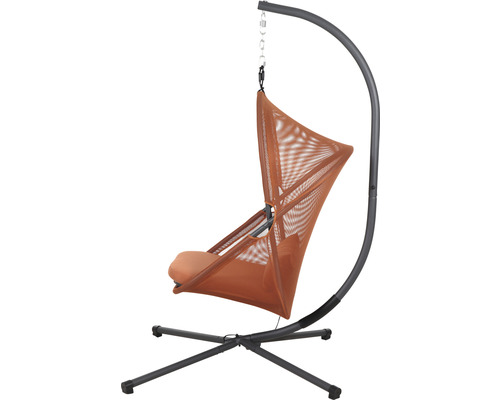 Fauteuil suspendu avec cadre en acier pour le jardin