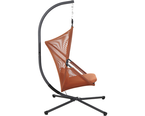 Fauteuil suspendu avec support pour le jardin ou la terrasse