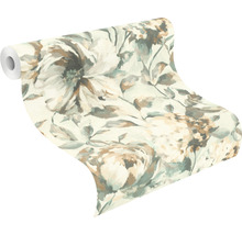 Tapetenrolle mit floralem Muster
