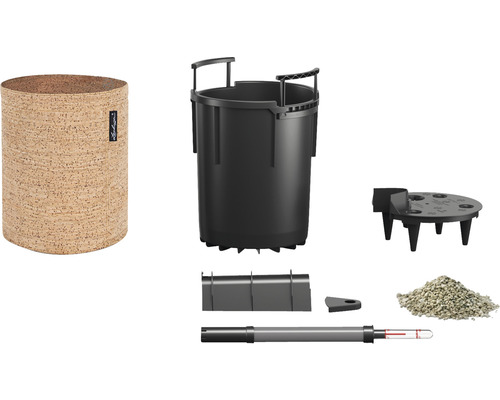 Ensemble complet de jardinière avec accessoires