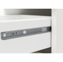 Cuisine complète avec appareils Held Möbel Sorrento 210 cm blanc mat démontée variante réversible 1001.6279