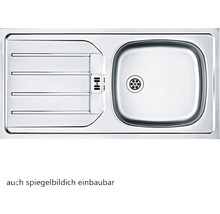 Cuisine complète avec appareils Held Möbel Sorrento 210 cm blanc mat démontée variante réversible 1001.6279