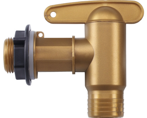 Auslaufhahn aus Kunststoff mit Gewindeanschluss