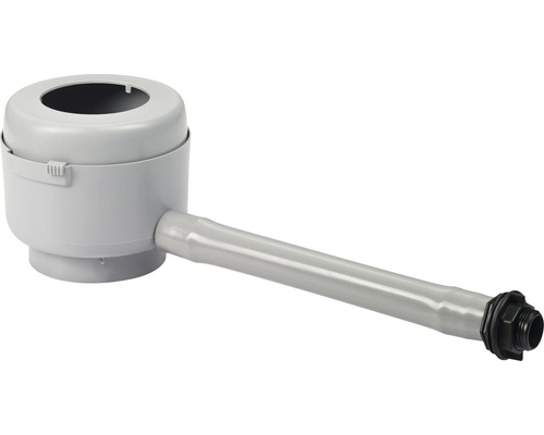 Aufsatz für Regenwasserklappe mit Anschlussrohr