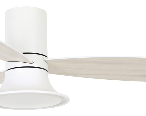 Weisser Deckenventilator mit Flügeln