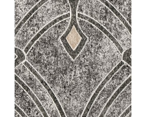 Gemusterte Tapete mit Art-déco-Design