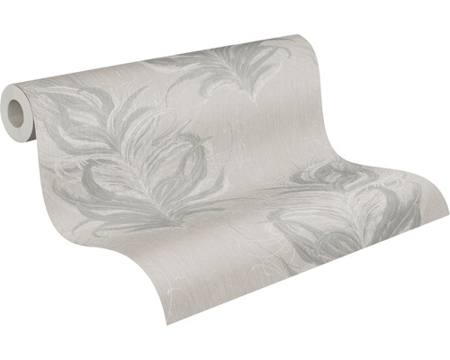 Rouleau de papier peint avec motif de plumes