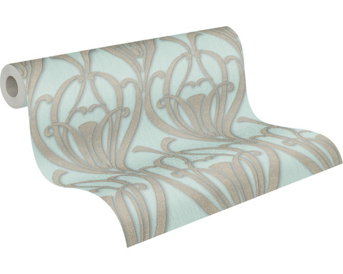 Tapetenrolle mit floralem Muster