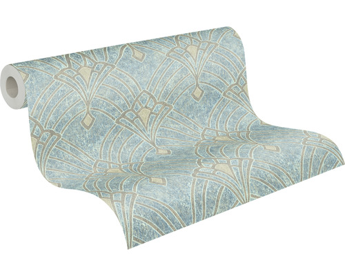 Tapetenrolle mit geometrischem Muster