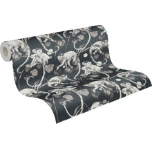 Tapetenrolle mit Affenmotiv