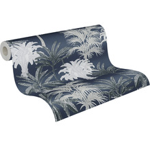 Rouleau de papier peint avec motif de palmiers