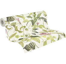 Tapetenrolle mit Pflanzenmuster