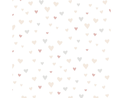 Motif de cœurs sur textile