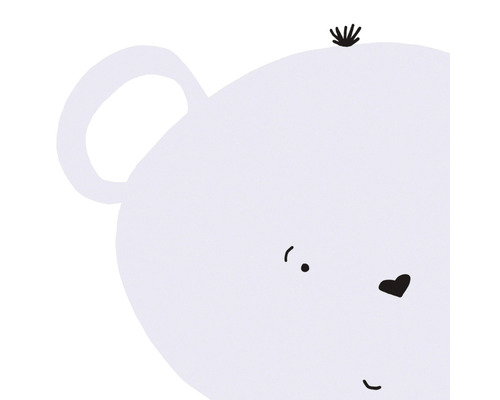 Illustration eines Bärenkopfes