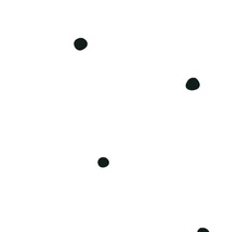 Points décoratifs sur fond blanc