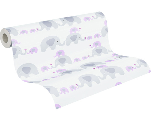 Rouleau de papier peint avec motif d''éléphants