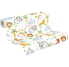 Rouleau de papier peint avec motifs de jungle