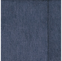 Nahaufnahme einer dunkelblauen Vinyltapete mit Textur