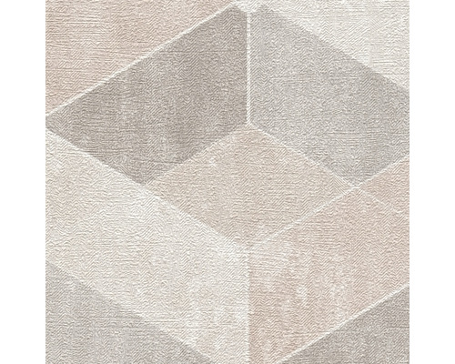 Papier peint avec motif géométrique de cube 3D