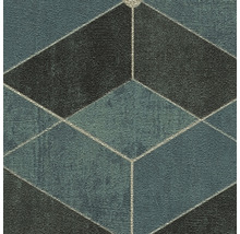 Papier peint avec motif géométrique de cube