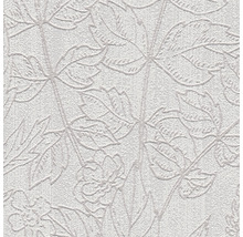 Papier peint avec motif de feuilles et de fleurs