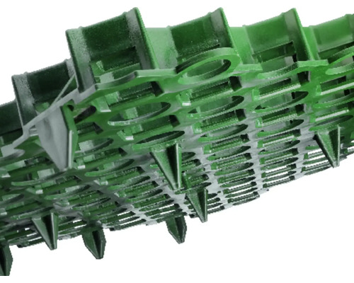 Dalles de gazon vertes en plastique