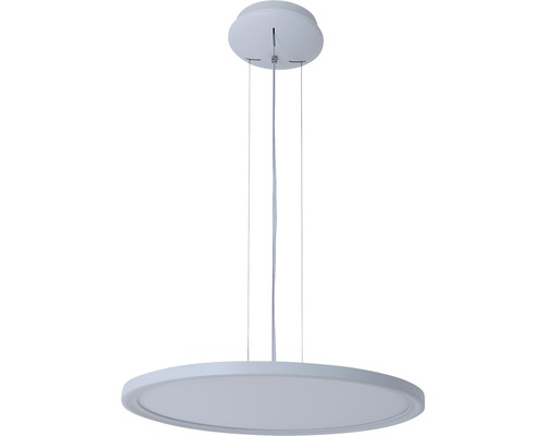 Suspension LED EEK A+ 1x7W argent Ø 40 cm