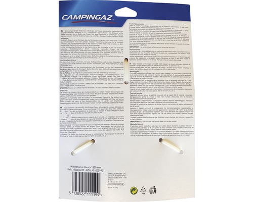 Campingaz Mitteldruckschlauch, 1500 mm