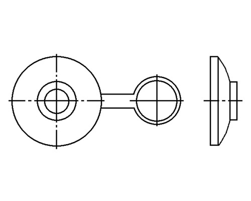 Dessin technique d''un raccord moulé