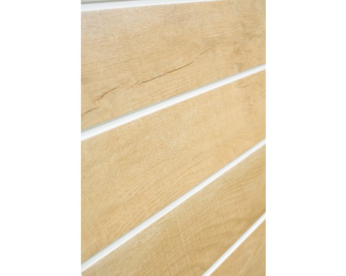 Planches à rainure et languette avec grain de bois