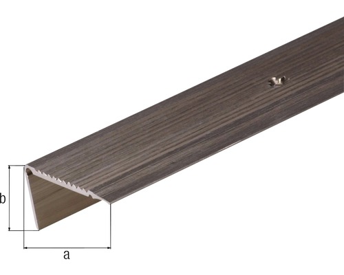 Profil de bordure d''escalier en métal