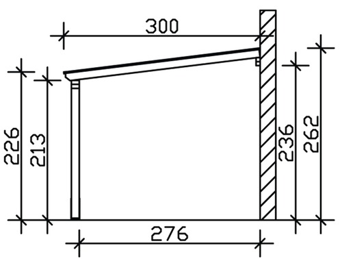Dessin technique d''une construction avec des dimensions en millimètres
