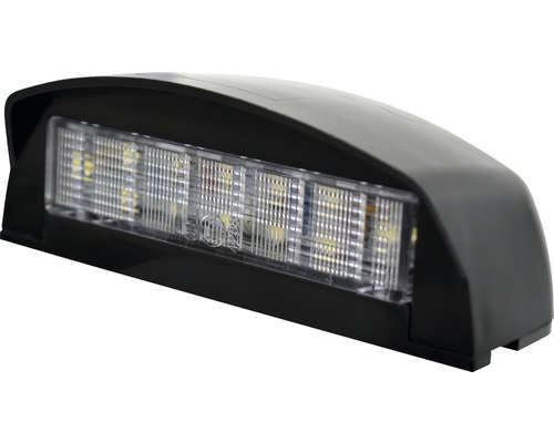 Schwarze LED Kennzeichenleuchte