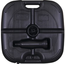 Base de parasol en plastique, vide