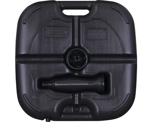 Base de parasol en plastique, vide