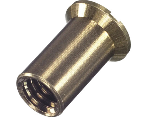 Messinggewindebuchse