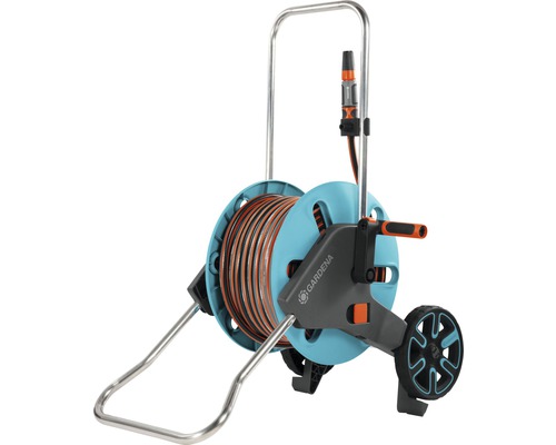 Gardena Gartenschlauchwagen mit Schlauch und Rädern